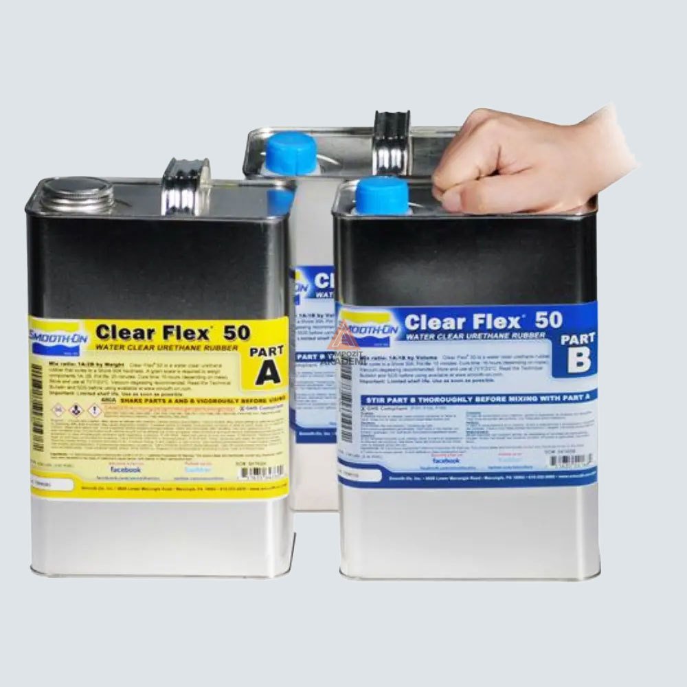 Clear Flex 50 Esnek Şeffaf UV Dayanımlı Üretan Reçine