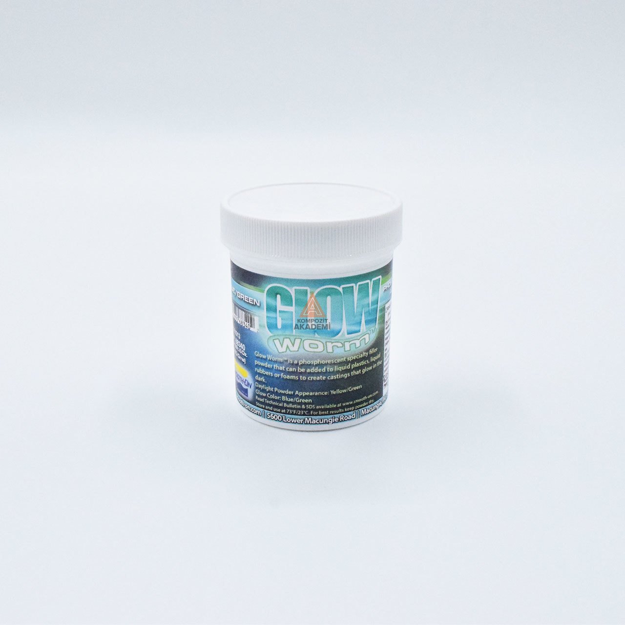 Glow Worm Mavi Renkli Kendinden Karanlıkta Parlayan Pigment 6 Ounce - 140 Gr