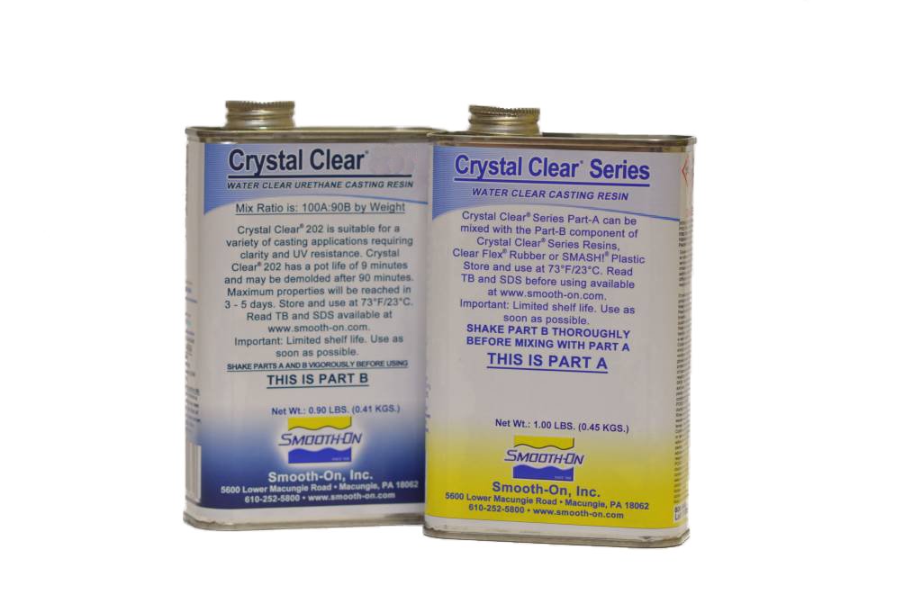 Crystal Clear 200 UV Dayanımlı Optik Şeffaf Sıvı Plastik Trial Size - 0.86 Kg