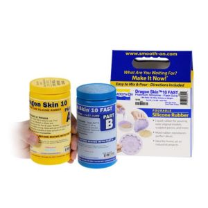 Dragon Skin 10 FAST Yüksek Performanslı Yapay Deri Makyajı ve Kalıbı Silikonu Trial Size - 0.91 Kg