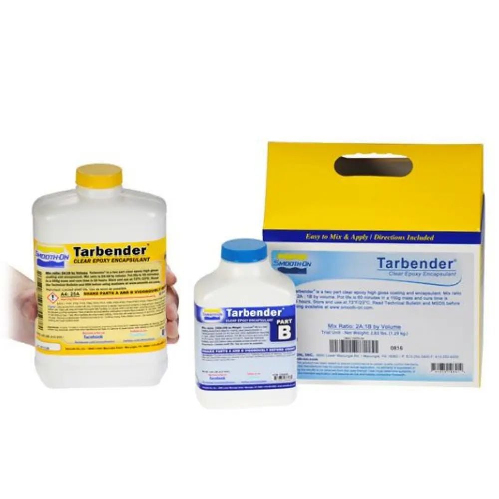 Tarbender Optik Şeffaf Döküm ve Kaplama Epoksi Reçinesi Trial Size - 1.28 Kg