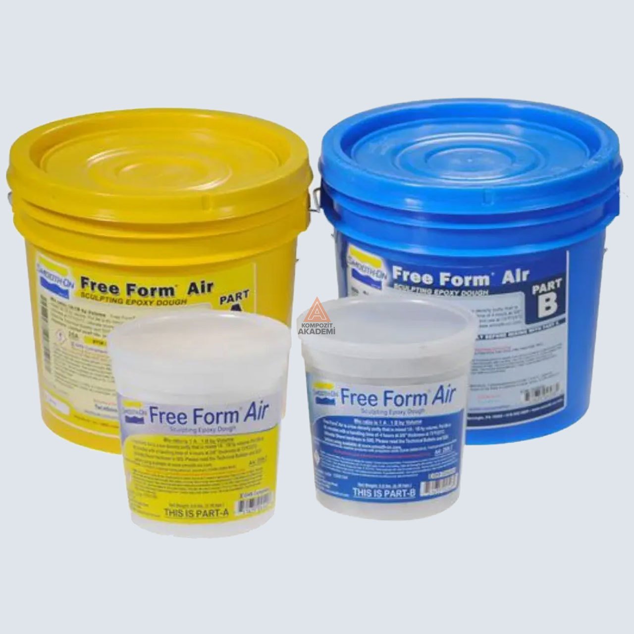 Free Form Air Fast Çok Hafif Epoksi Döküm Hamuru