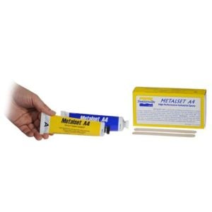 Metalset A4 Yüksek Kuvvetli Epoksi Yapıştırıcı - Tüp 11 Ounce - 0.31 Kg