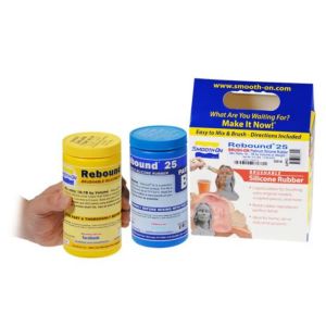 Rebound 25 Dik Yüzeyler için Sürülebilir Kalıp Silikonu Trial Size - 0.91 Kg