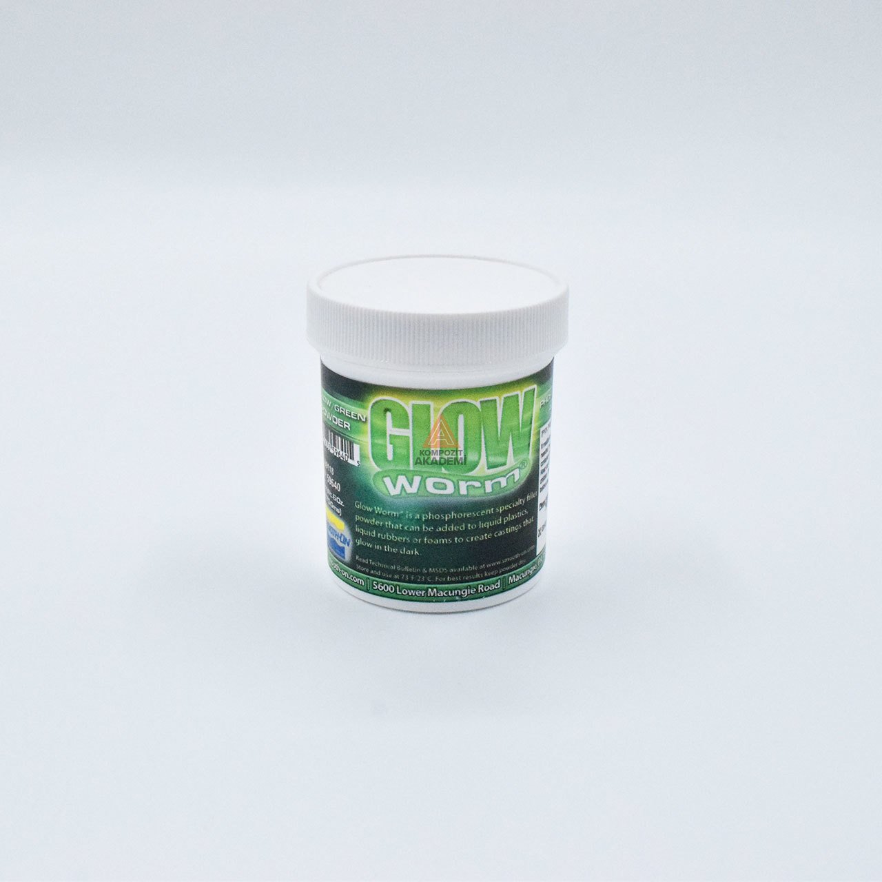 Glow Worm Yeşil Renkli Kendinden Karanlıkta Parlayan Pigment 6 Ounce - 170 Gr
