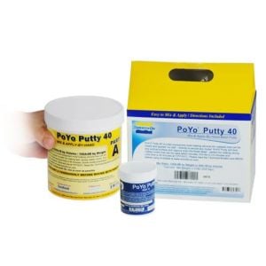 Poyo Putty 40 Çift Bileşenli Silikon Kalıp Hamuru Trial Size - 0.97 Kg