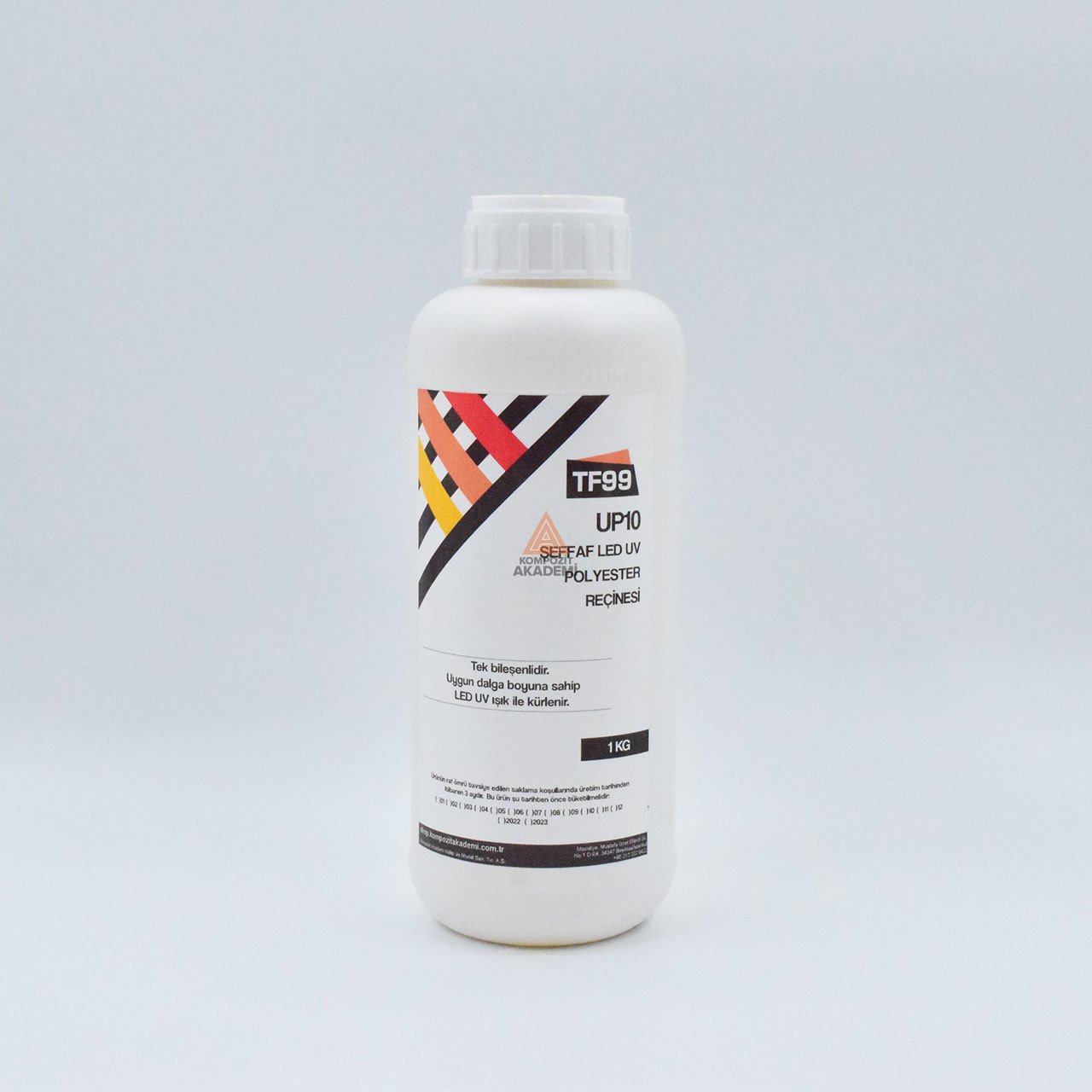 UP10 Şeffaf LED UV Polyester Reçinesi 1 KG