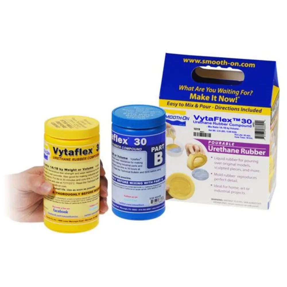 Vytaflex 30 Beton Dökümü için Abrazyon Dayanımlı Kalıp Üretanı Trial Size - 0.91 Kg