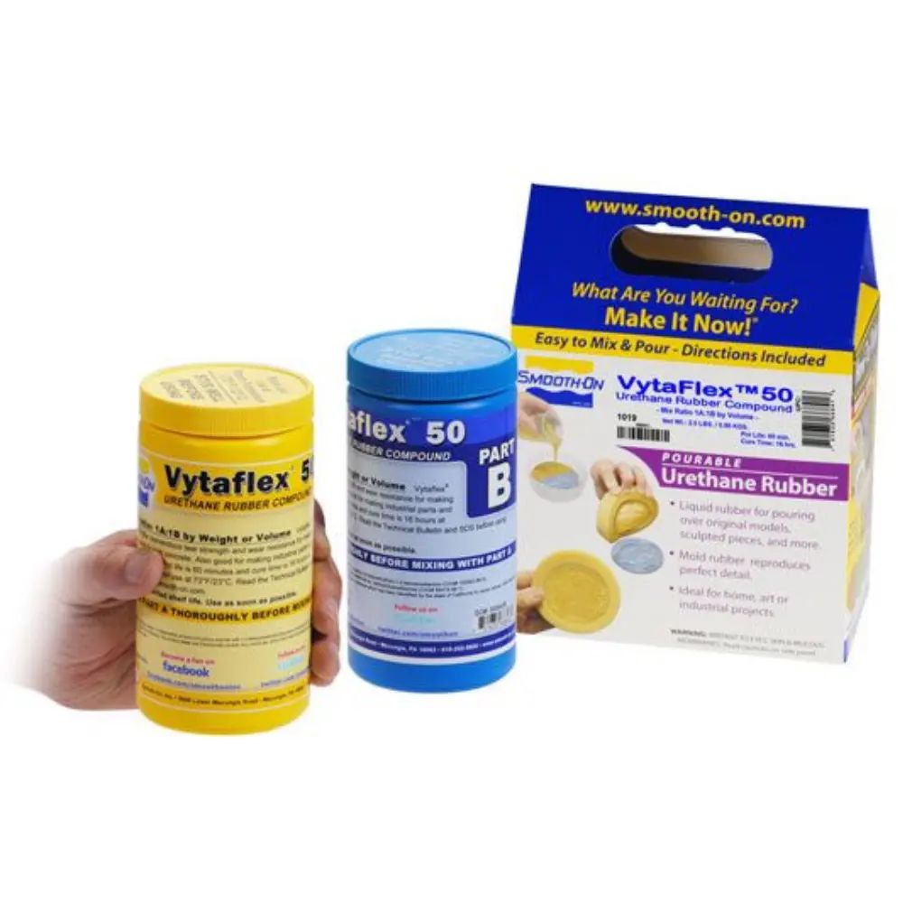 Vytaflex 50 Beton Dökümü için Abrazyon Dayanımlı Kalıp Üretanı Trial Size - 0.91 Kg