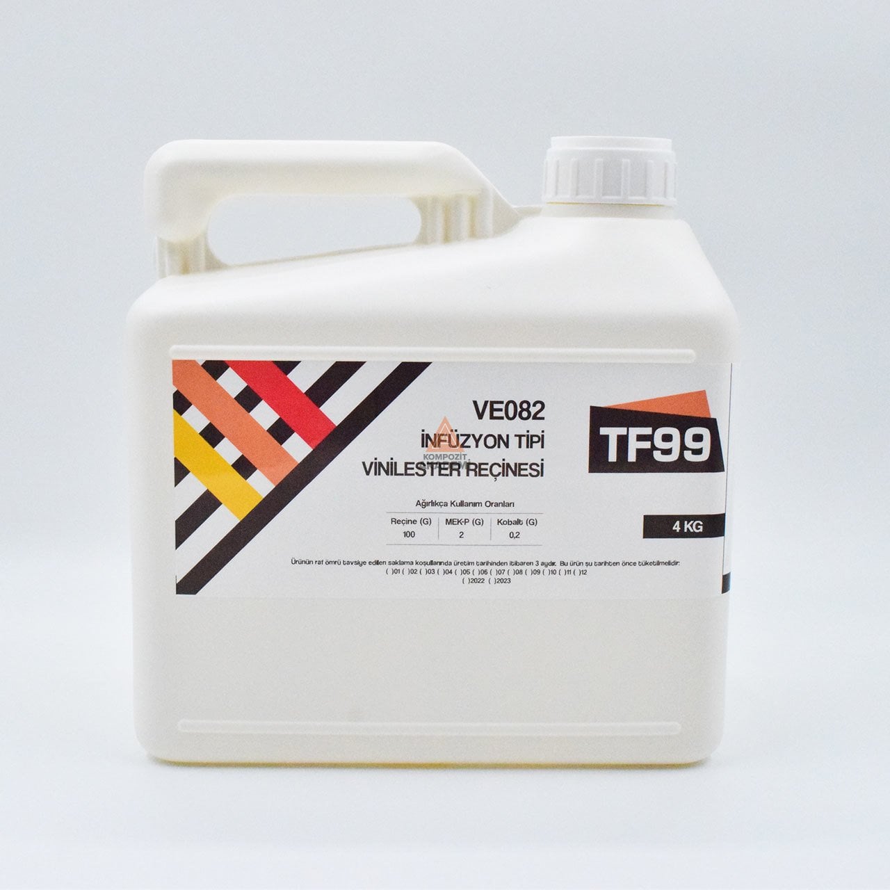 VE082 İnfüzyon Tipi Vinilester Reçinesi 4 KG