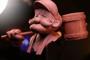 Chavant NSP Soft Modelleme Kili - Kahverengi