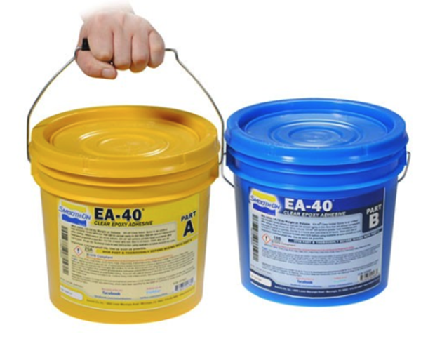 EA-40 Şeffaf Amber Okçular ve Yaycılar için Kaplama Epoksi Reçinesi 1 Gal - 7.39 Kg
