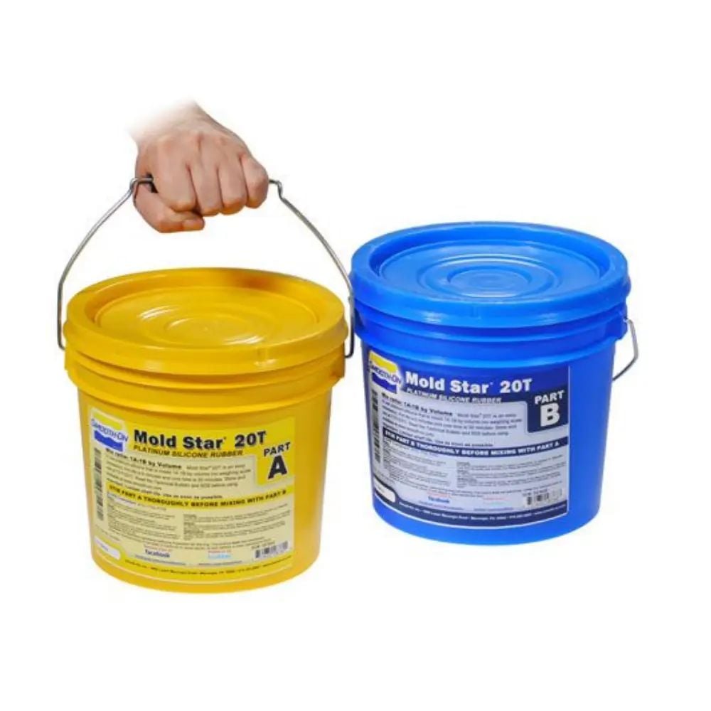 Mold Star 20T Yüksek Performanslı Şeffaf Platin Kalıp Silikonu 1 Gal - 7.26 Kg