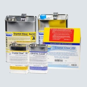 Crystal Clear 202 UV Dayanımlı Optik Şeffaf Sıvı Plastik