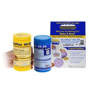 Ecoflex 00-30 Çok Yumuşak Protezlerle Uyumlu Silikon ( ISO 10993-10 Deri ile Temasa Uygun) Trial Size - 0.91 Kg