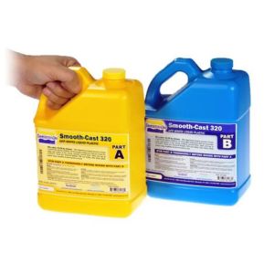 Smooth-Cast 320 Düşük Viskozlu Sıvı Plastik Döküm Reçinesi 1 Gal - 6.99 Kg