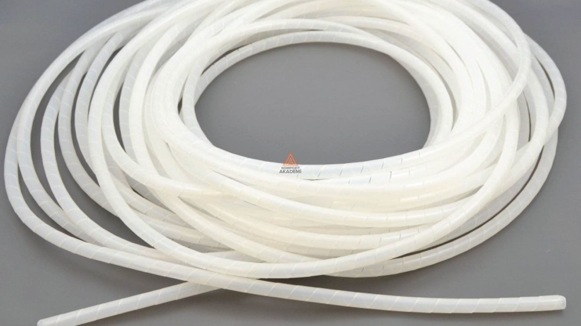 Vakum İnfüzyon Spiral Hortumu PE 10x12 mm