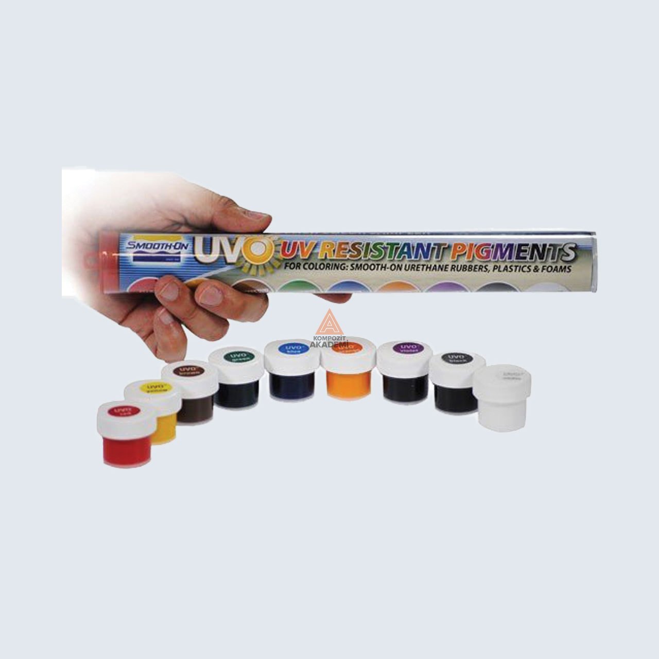 UVO 9'u 1 Arada Üretan Plastik, Termoset Reçine ve Üretan Köpük ile Uyumlu UV Dayanımlı Örtücü Pigment