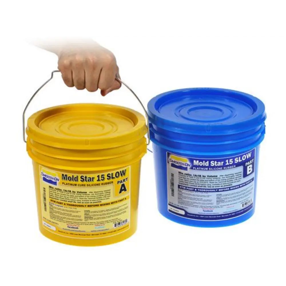 Dragon Skin 10 Slow Yüksek Performanslı Yapay Deri Makyajı ve Kalıbı Silikonu 1 Gal - 7.26 Kg