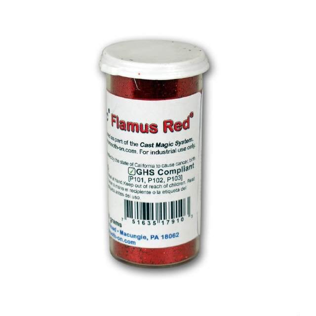 Cast Magic Metal Efekti Veren Toz Pigment Flamus Red 0.180 Kg