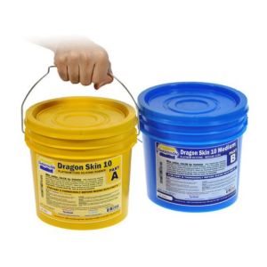 Dragon Skin 10 Medium Yüksek Performanslı Yapay Deri Makyajı ve Kalıbı Silikonu 1 Gal - 7.26 Kg