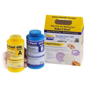 Smooth-Cast 65D Yarı Sert Sıvı Plastik Döküm Reçinesi Trial Size - 0.86 Kg