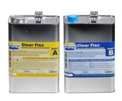 Clear Flex 30 Esnek Şeffaf UV Dayanımlı Üretan Reçine 1 Gal - 7.08 Kg