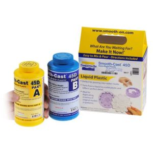 Smooth-Cast 45D Yarı Sert Sıvı Plastik Döküm Reçinesi Trial Size - 0.94 Kg