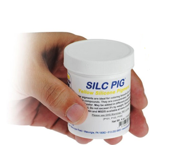 Silc Pig Silikonlar için Pigment - Sarı 4 Ounce - 113.40 Gr