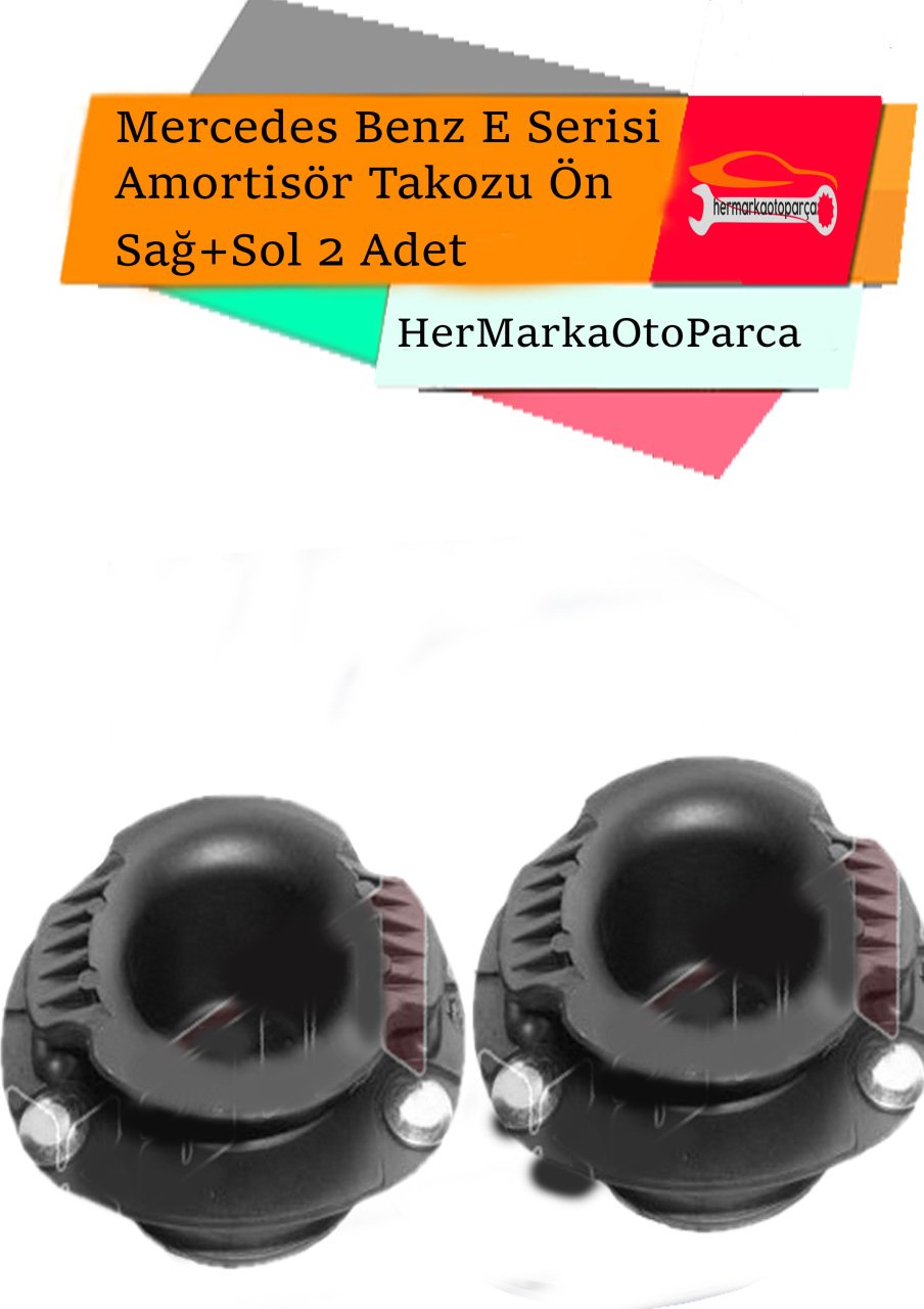 Mercedes Benz E Serisi Amortisör Takozu Ön Sağ+Sol 2 Adet