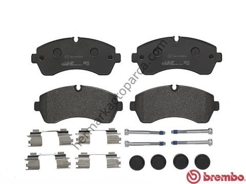 BREMBO VW CRAFTER 5T, SPRINTER 416,515CDİ ÖN FREN BALATASI BÜYÜK 07-