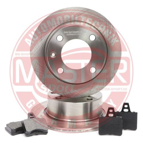 CITROEN XANTİA 224mm 93-01 ARKA FREN DİSKİ + BALATA (TAKIM SAĞ-SOL)