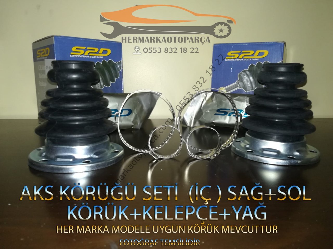 VOLKSWAGEN GOLF I-II SACLI İÇ AKS KÖRÜĞÜ SETİ