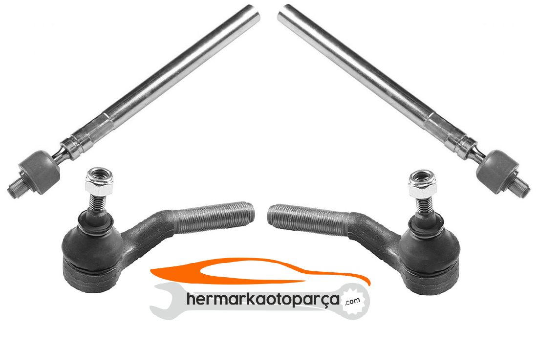 PEUGEOT 406 95-99 EM. ROTBAŞI+ROTMİLİ TK. 4ADET 3812A9