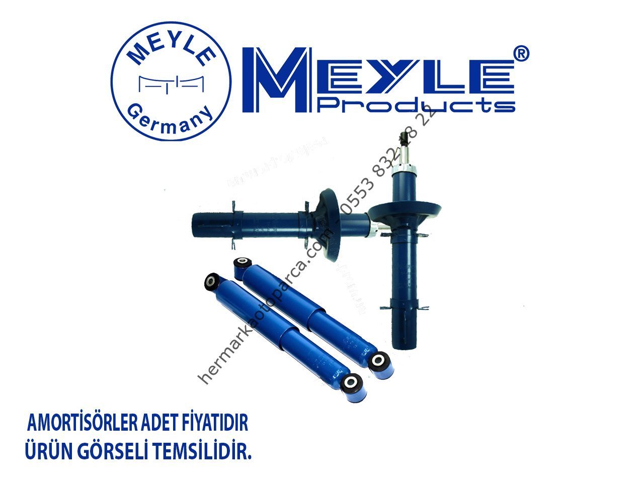 BMW X6 E71 AMORTİSÖR ARKA SAĞ xDrive 30, xDrive 40 2008-2014 MEYLE