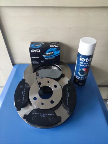 FİAT DOBLO 1.3MJT 4*284mm 06-10 ÖN DİSK+BALATA FREN SETİ TK.SAĞ+SOL