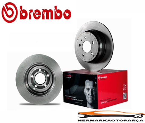 MERCEDES W124, W201 86-95 BREMBO ARKA DİSK FREN AYNASI 258mm (TAKIM SAĞ-SOL)