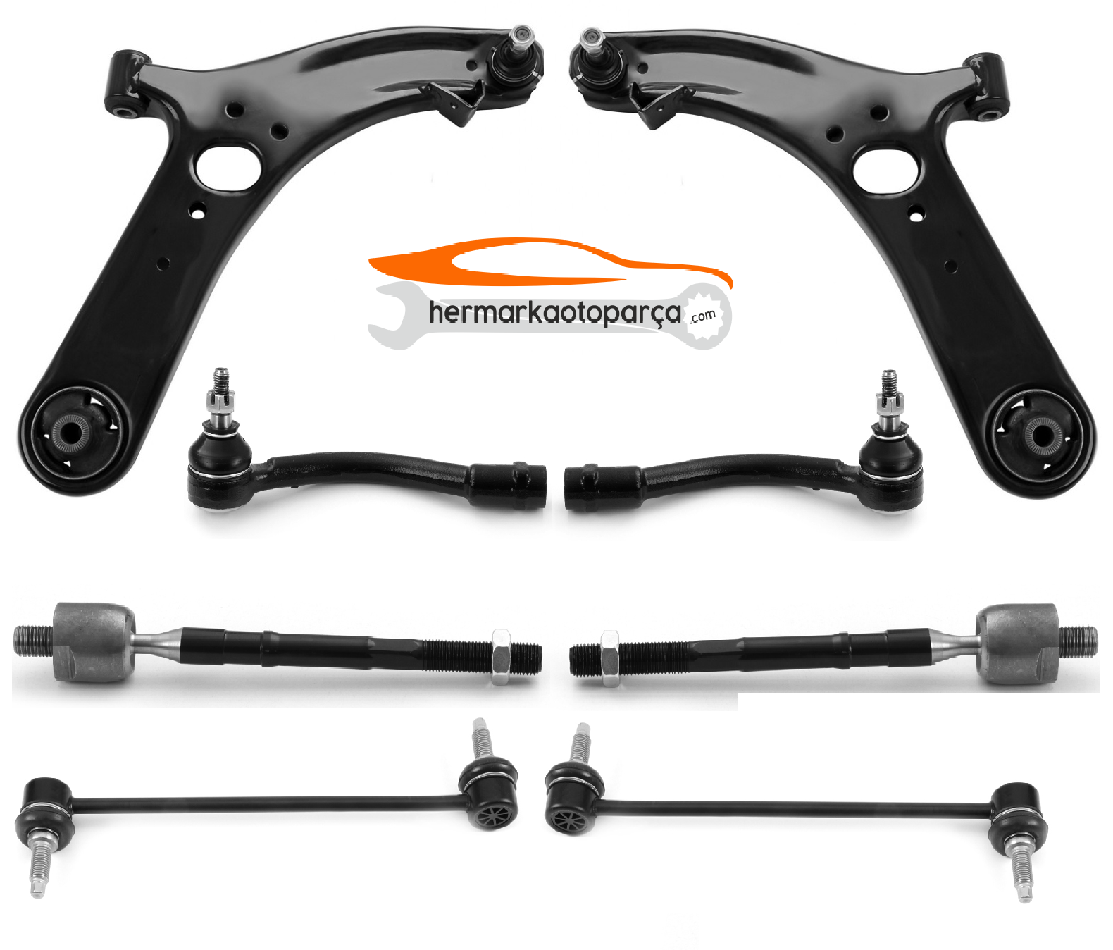 H. ACCENT BLUE 2011- ÖN (SALINCAK) TAMİR SETİ TK. 10 PARÇA