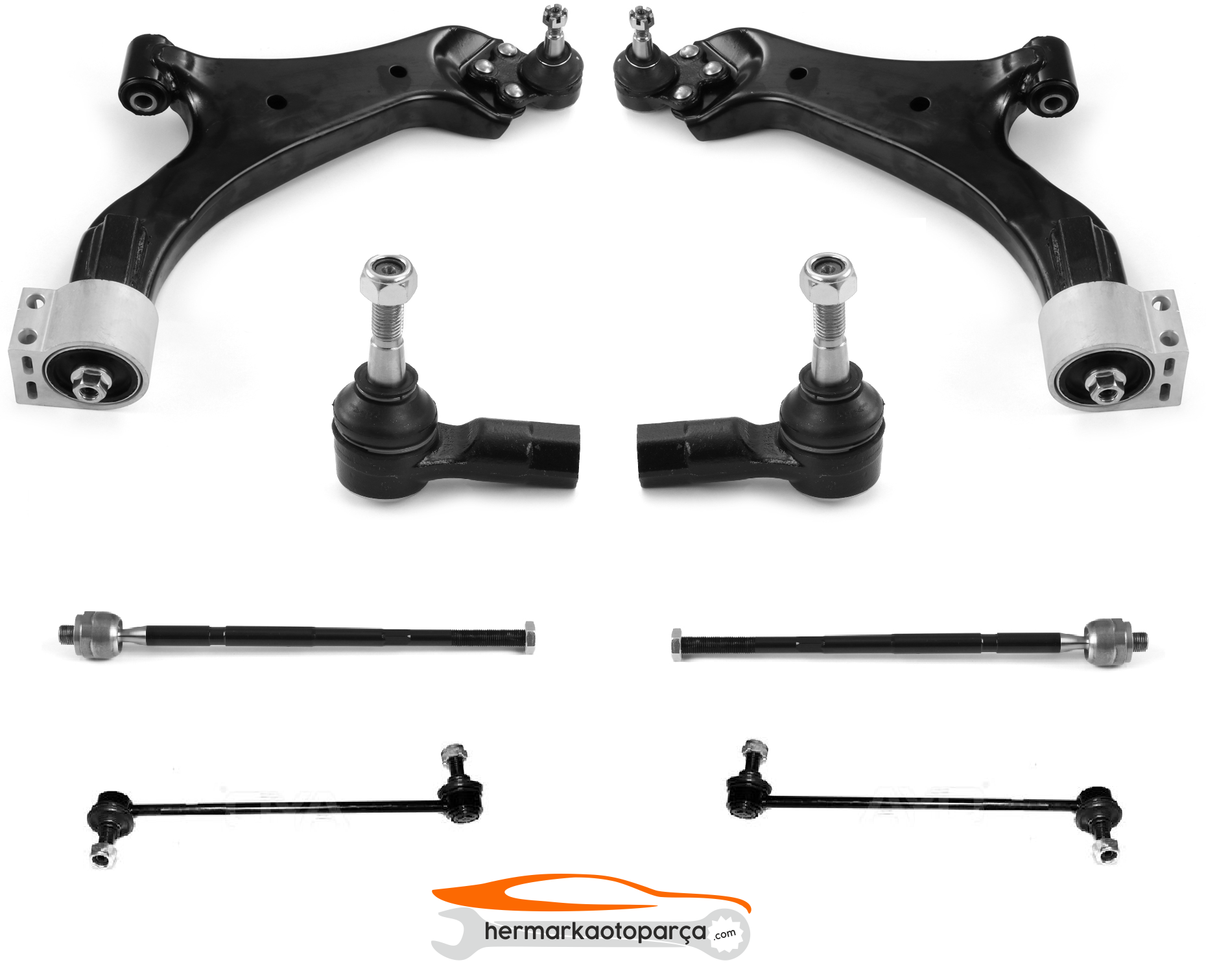 CHEVROLET CAPTİVA 06- ÖN (SALINCAK) TAMİR SETİ TK. 10 PARÇA