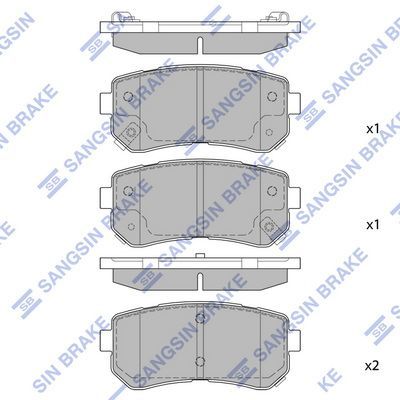 BALATA ARKA DİSK İX35 SPORTAGE 10- ERA RİO ABS İ30 CEED 06-12 SONATA 10 -