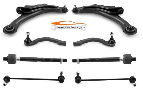 R.MEGANE2 2004-2010 ÖN SALINCAK TAMİR SETİ 18mm TK. 10 PARÇA