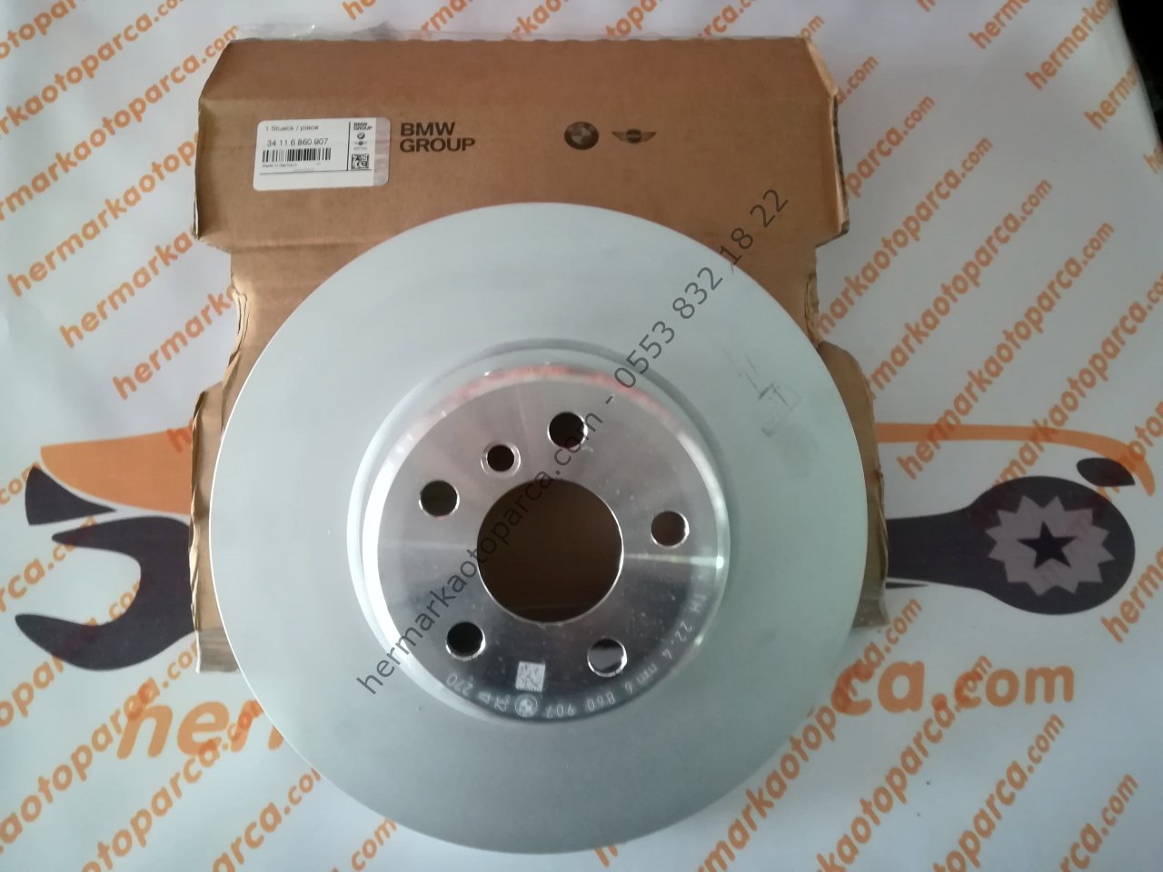 BMW X3 SERİ G01 FREN DİSKİ ÖN 330mm ORJİNAL 16-