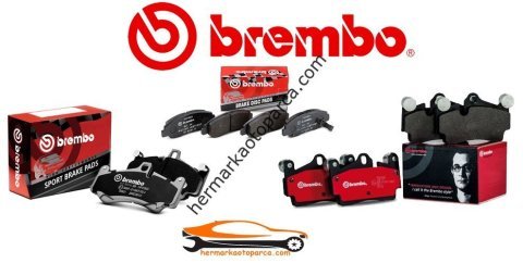BREMBO MITSUBISHI LANCER 2.0 EVO X CZ4A 295BG 09- ARKA FREN BALATASI ORJİNAL