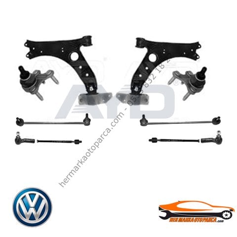 VW GOLF 5-6 ÖN (SALINCAK) TAMİR SETİ TK. 10 PARÇA