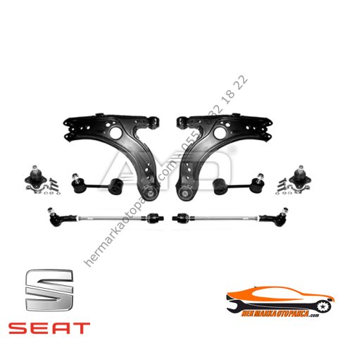 SEAT LEON TOLEDO 99-05 ÖN TAKIM (SALINCAK) TAMİR SETİ 10 PARÇA