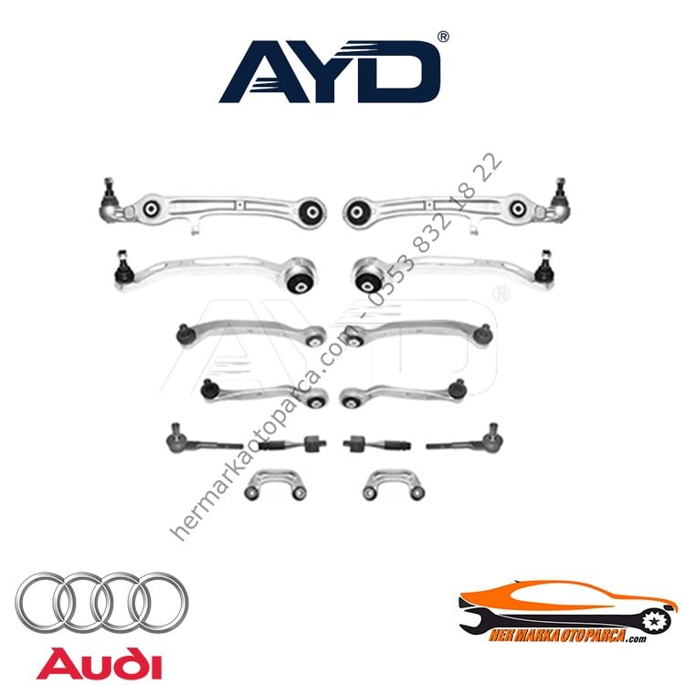 AUDİ A6 04-11 ÖN TAKIM (SALINCAK) TAMİR SETİ 14 PARÇA