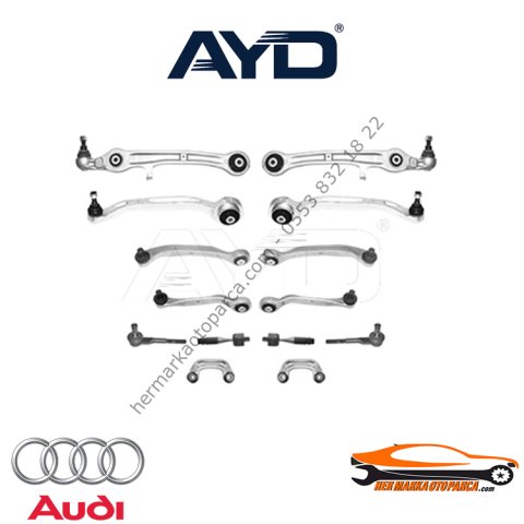 AUDİ A6 04-11 ÖN TAKIM (SALINCAK) TAMİR SETİ 14 PARÇA