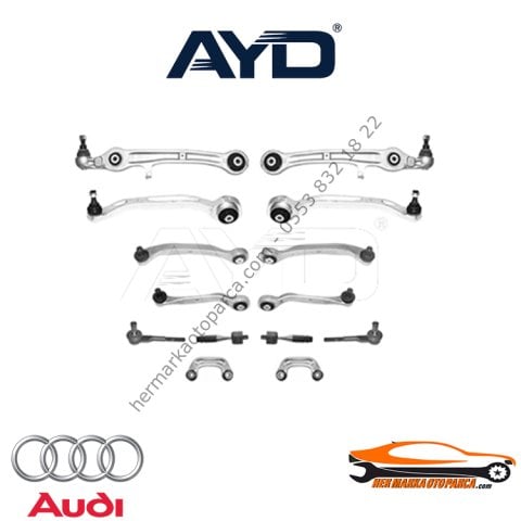 AUDİ A8 4E 02-08 ÖN TAKIM (SALINCAK) TAMİR SETİ 14 PARÇA