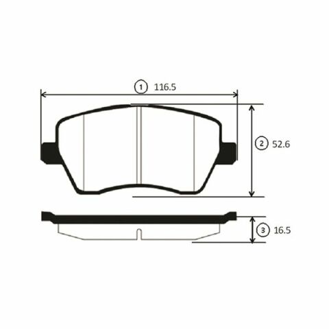 Dacia Dokker Duster Lodgy Logan Mcv Ön Fren Balatası 23973 Küçük