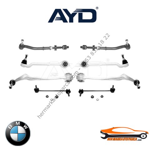 BMW E39 5 SERİ 96-03- ÖN TAKIM (SALINCAK) TAMİR SETİ 10 PARÇA